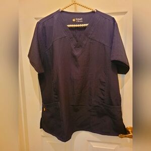 Healthcare women's scrub top